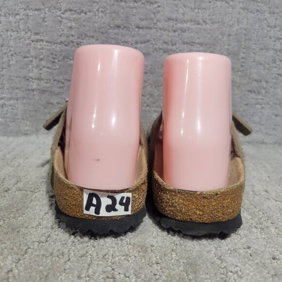 Birkenstock Sydney Unisex Size EU 37 US L6 M4 Vegan Taupe Slides Slip-On Sandals - Picture 8 of 13